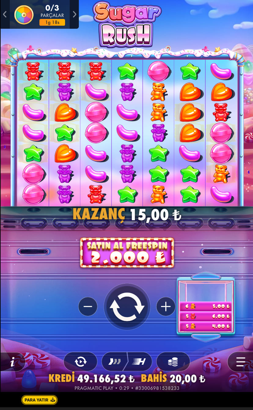 Sugar Rush: Tatlı Kazançların Dünyasına Dalın - Kapsamlı Slot İncelemesi ve Demo Rehberi - изображение 3