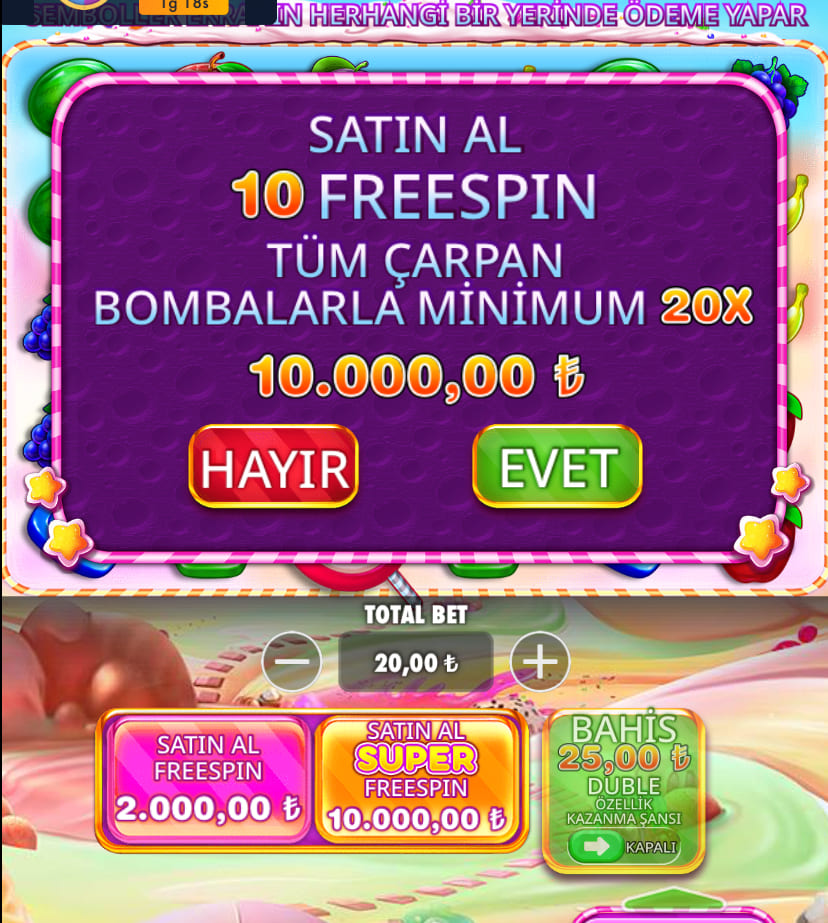 Sweet Bonanza 1000: Şeker Kaplı Kazançların Yeni Zirvesi! - изображение 3