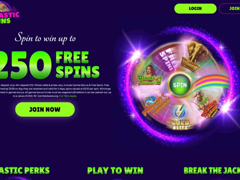 Fantastic Spins Welcome Offer