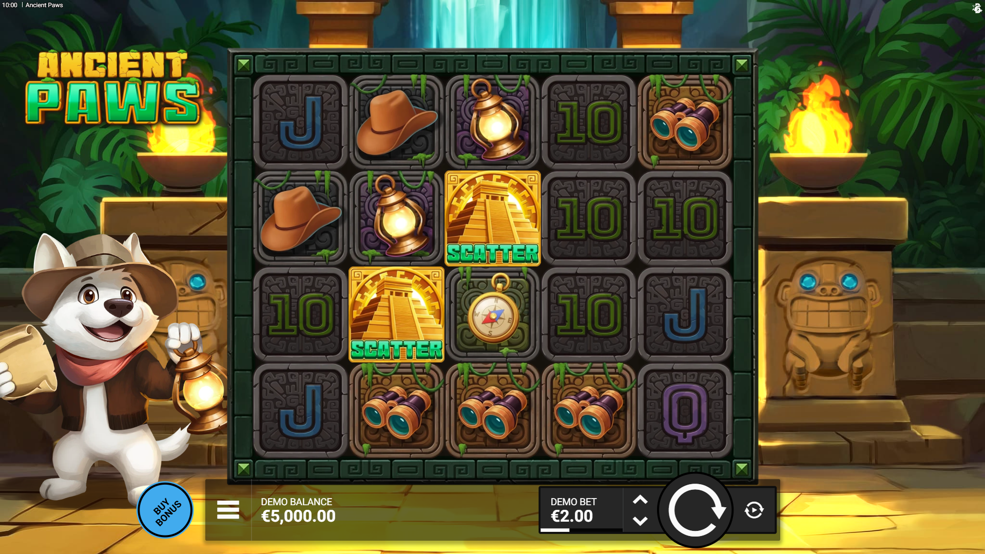 Ancient Paws Base Game Play